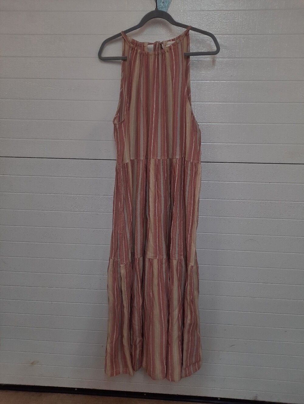 Nwt Nordstrom Treasure & Bond Striped Sleeveless Maxi Dress